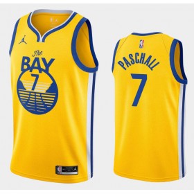 Dres Golden State Warriors Eric Paschall 7 2020-21 Jordan Brand Statement Edition Swingman